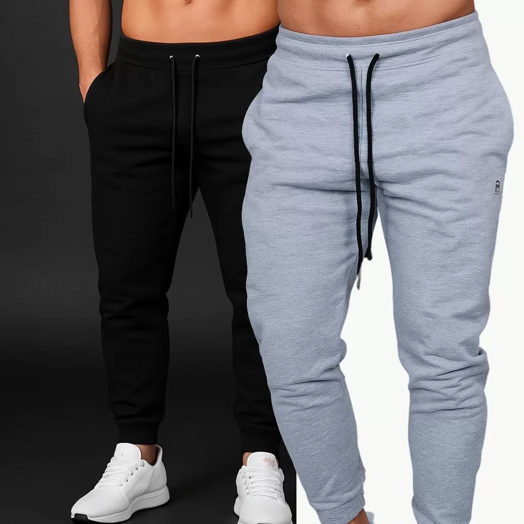 KIT 2 Calças Moletom Unissex Peluciada Para o Inverno Envio Imediato