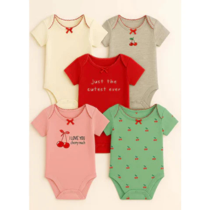Kit Body Kidz 5 Peças – Cereja Verde