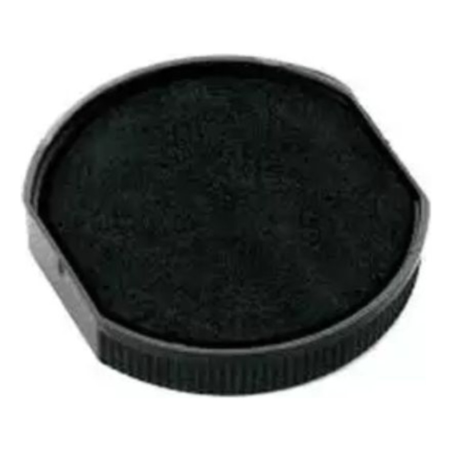 Refil Almofada Preto Carimbo Redondo C17 R17 R517 Automatico