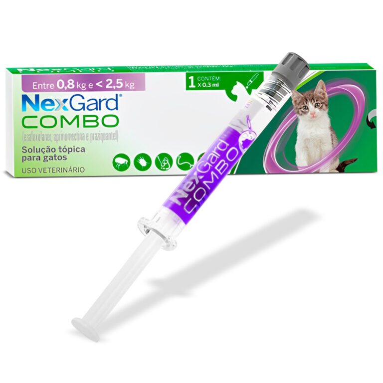 NexGard Combo Boehringer para Gatos 0,8 a 2,5kg  1