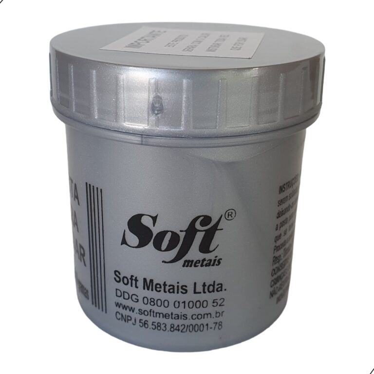 Pasta Para Soldar 110g Fluxo Pastoso Solda Estanho