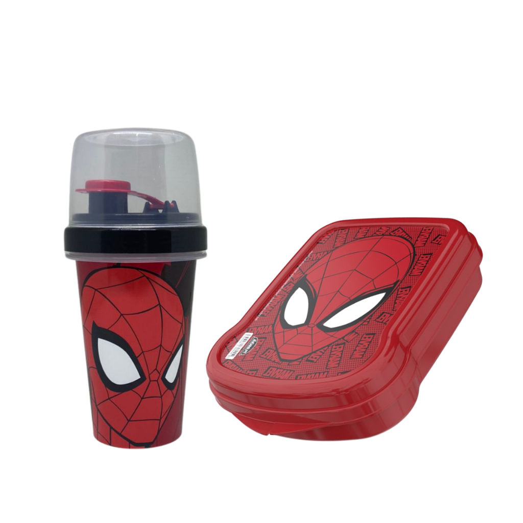 Kit Lanche Infantil Sanduicheira Mini Shakeira 320ml – Plasutil