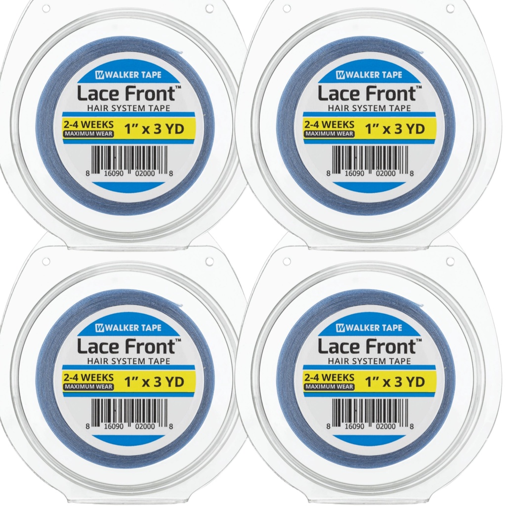 Fita Tape Lace Front Azul 3 Metros X 0,8 Cm Adesiva MegaHair