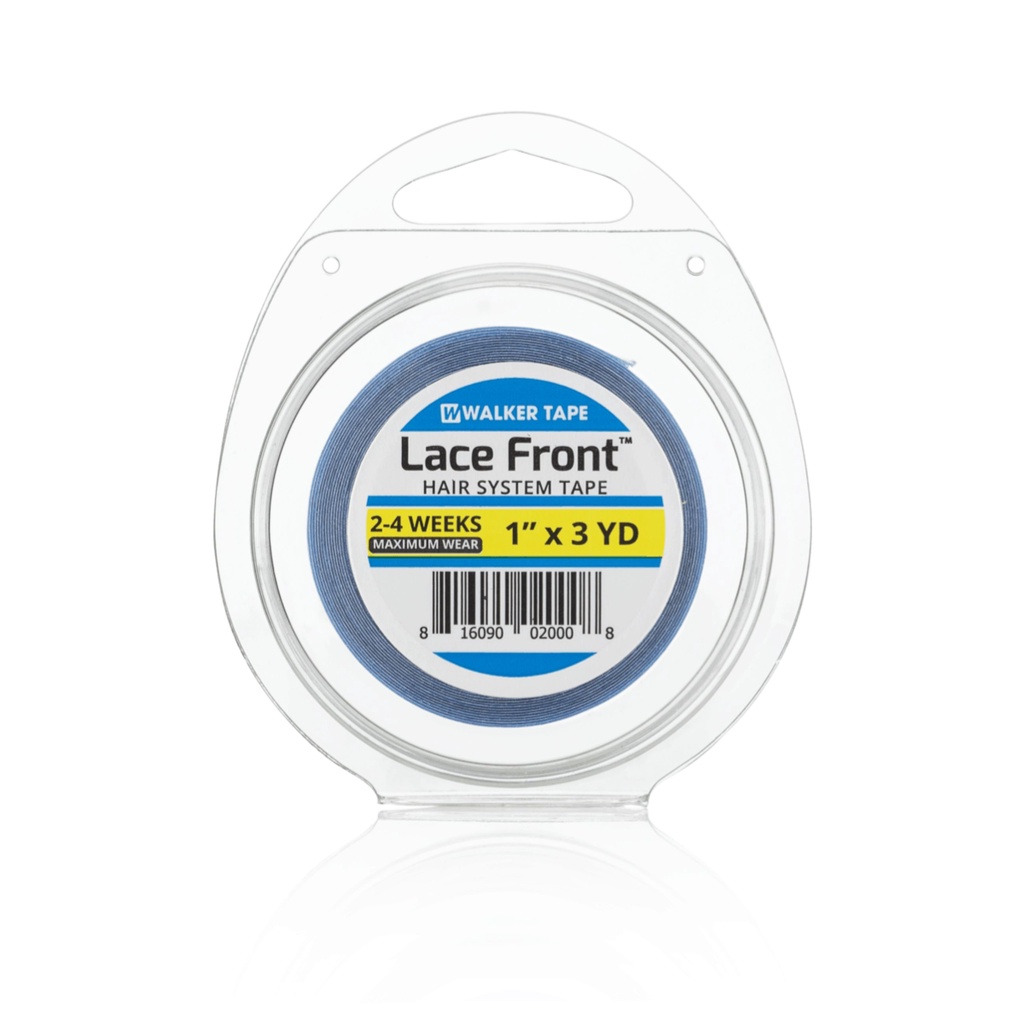Fita Adesiva Lace Front Azul P/ Mega Hair 3 Metros X 1.27 Cm