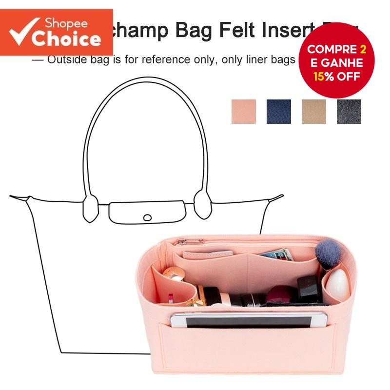 Organizador De Bolsa 2025 Inserção De Feltro Feminina , Armazenamento De Maquiagem , Divisor , Model