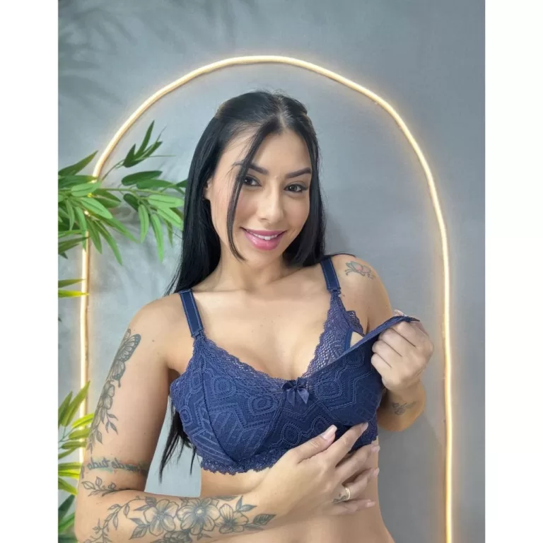 kit 2 Sutiã de Amamentação Marcela Sem Bojo em 