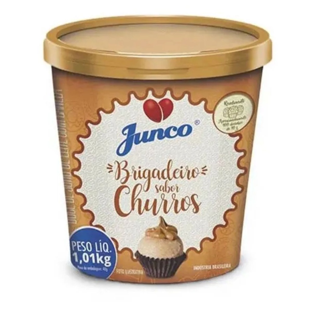 Brigadeiro De Churros Pronto Para Enrolar 1.01 Kg Junco