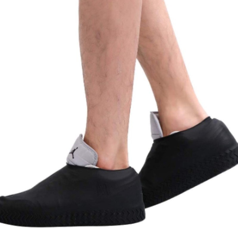 2 Protetor De Sapato Calçado Silicone Capa Impermeavel Para Sapato Tênis Antiderrapante Reutilizável