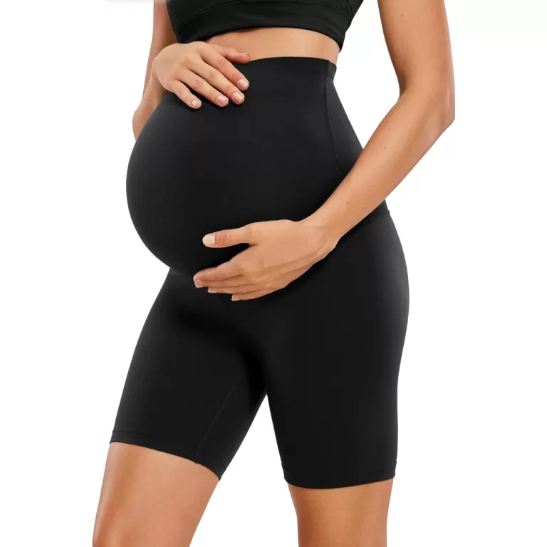 Shorts gestante bermuda curta suplex grávida mate