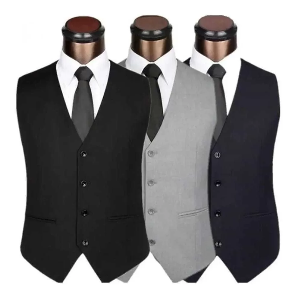 Colete Social Slim Masculino Oxford Premium – Envio Imediato