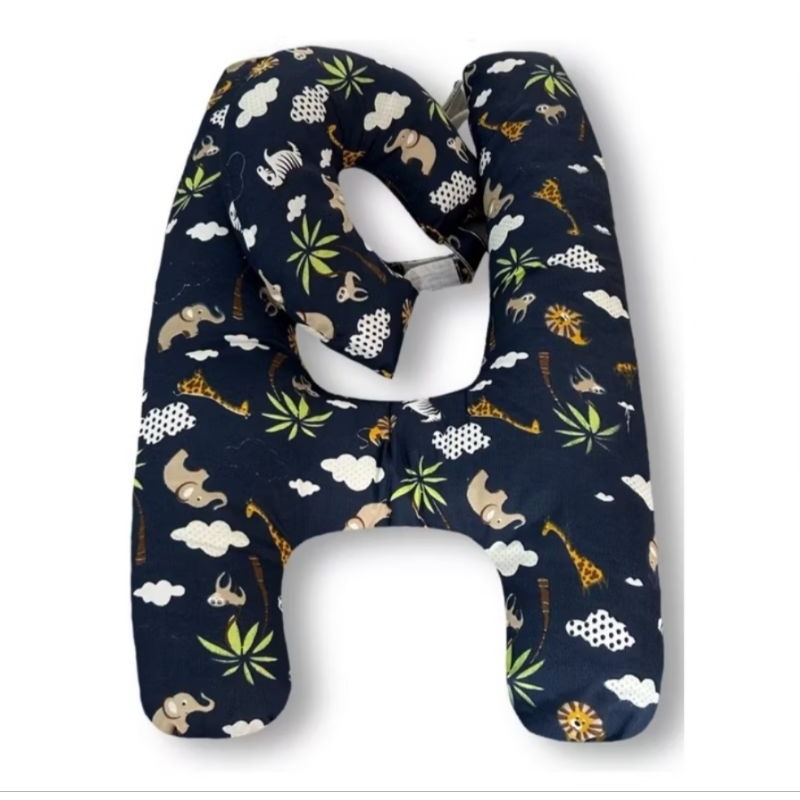 Almofada H Protetora Pescoço Cinto Segurança Carro /viagem escolher na variação com apoio ou sem apo