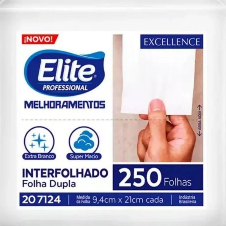 Papel Higiênico Interfolhado Folha Dupla Elite Ex
