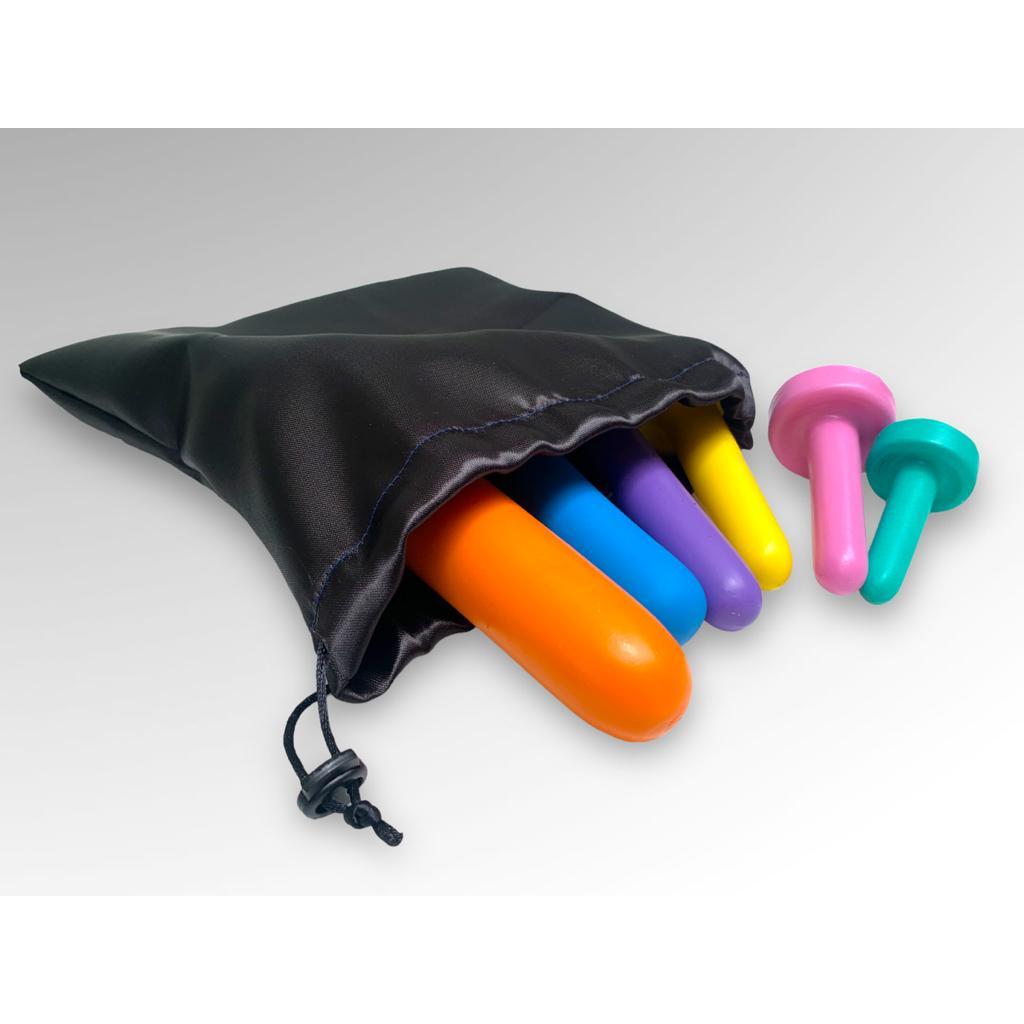 Kit Fisioterapêutico 6 Dilatadores Vaginal e Anal Para Saúde Feminina