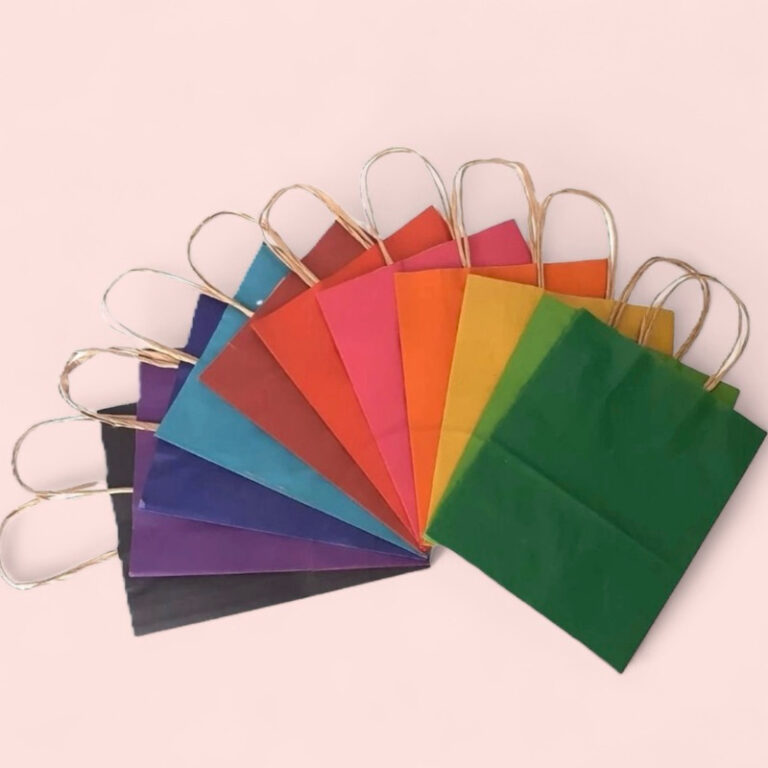 10~40 SACOLAS DE PAPEL  M 21,5×17,5×8,5 