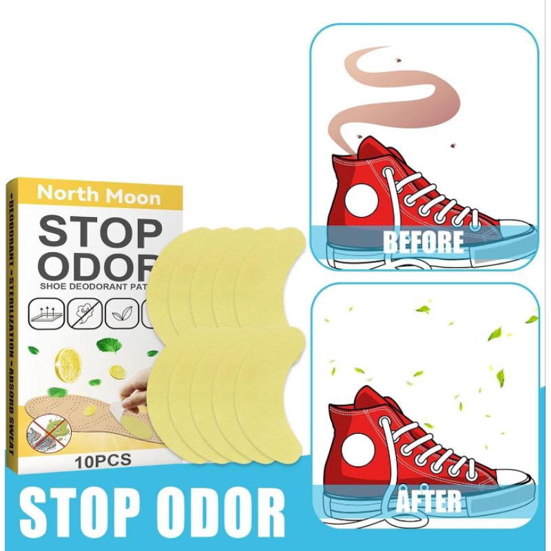 Adesivo eliminador de odor, chulé de sapatos