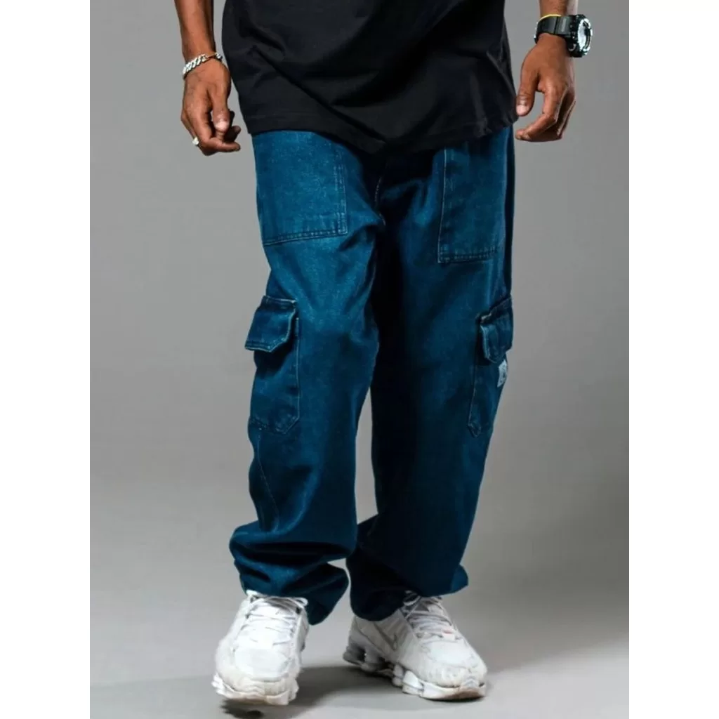 Calça Cargo Jeans Chronic