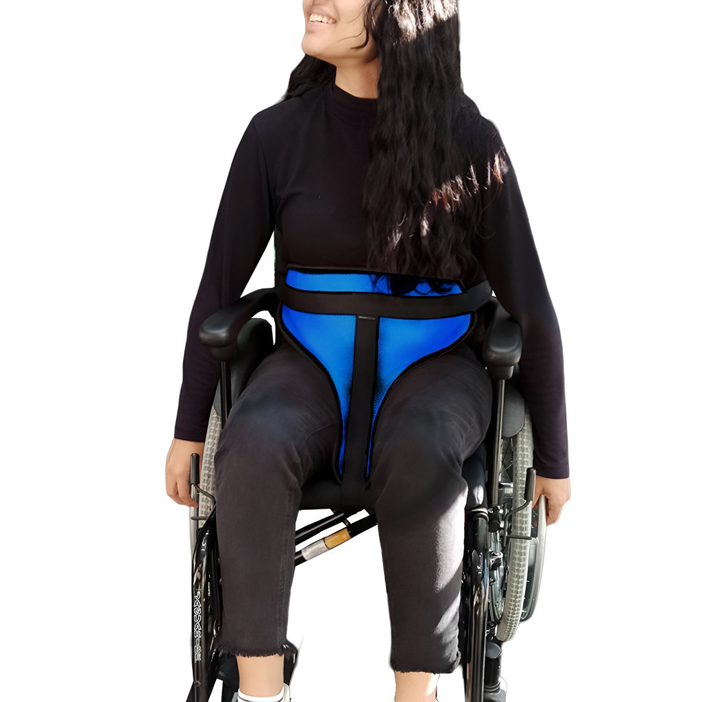 Cinto De Segurança Abdominal Para Cadeira De Rodas Ajustável