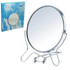 ESPELHO DE MESA REDONDO DUPLA FACE 8 19CM DE Ø CO