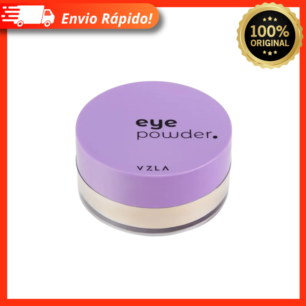 Eye Powder Pó Solto Para Área Dos Olhos À Prova DÁgua Ultra Fino Vegano 10g – Vizzela