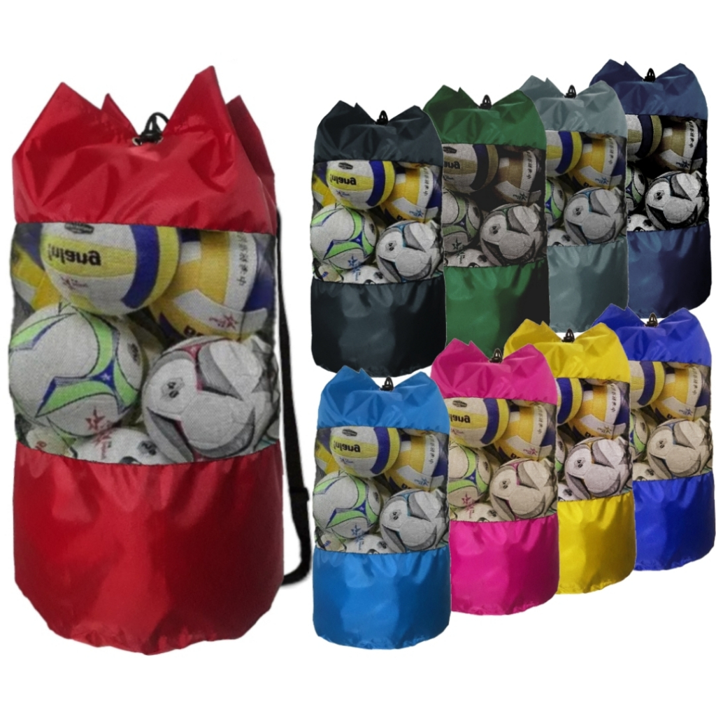 Porta Bolas De Futebol Tamanhos P M G e GG Basquete Vôlei futsal Grande Para Quadra e Campo Confecci