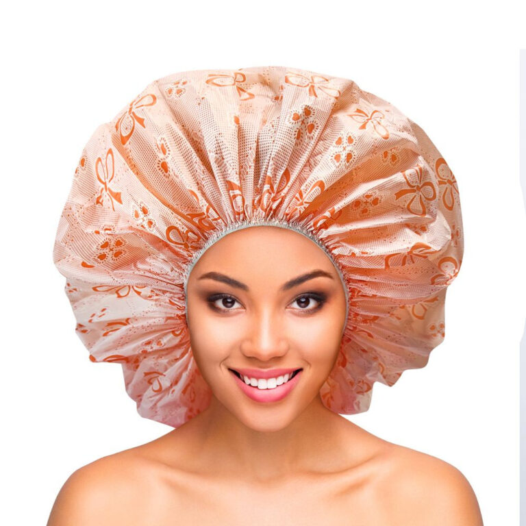 Touca De Banho Para Cabelos Volumosos Modelo Luxo