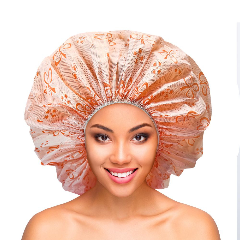 Touca De Banho Para Cabelos Volumosos Modelo Luxo