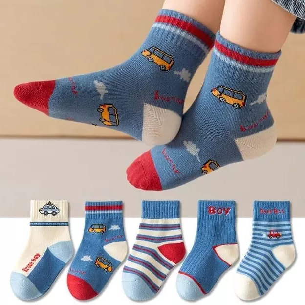 Kit 18 Pares de Meias Infantil e Bebê Menino Esta