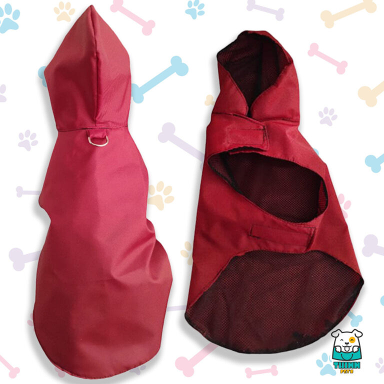 Capa de chuva pet feita para cães e gatos de todo