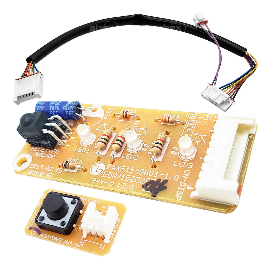 Placa Display Completa Ar Condicionado LG Dual Inverter 9000 A 24000 Btus 127/220v EBR71522204