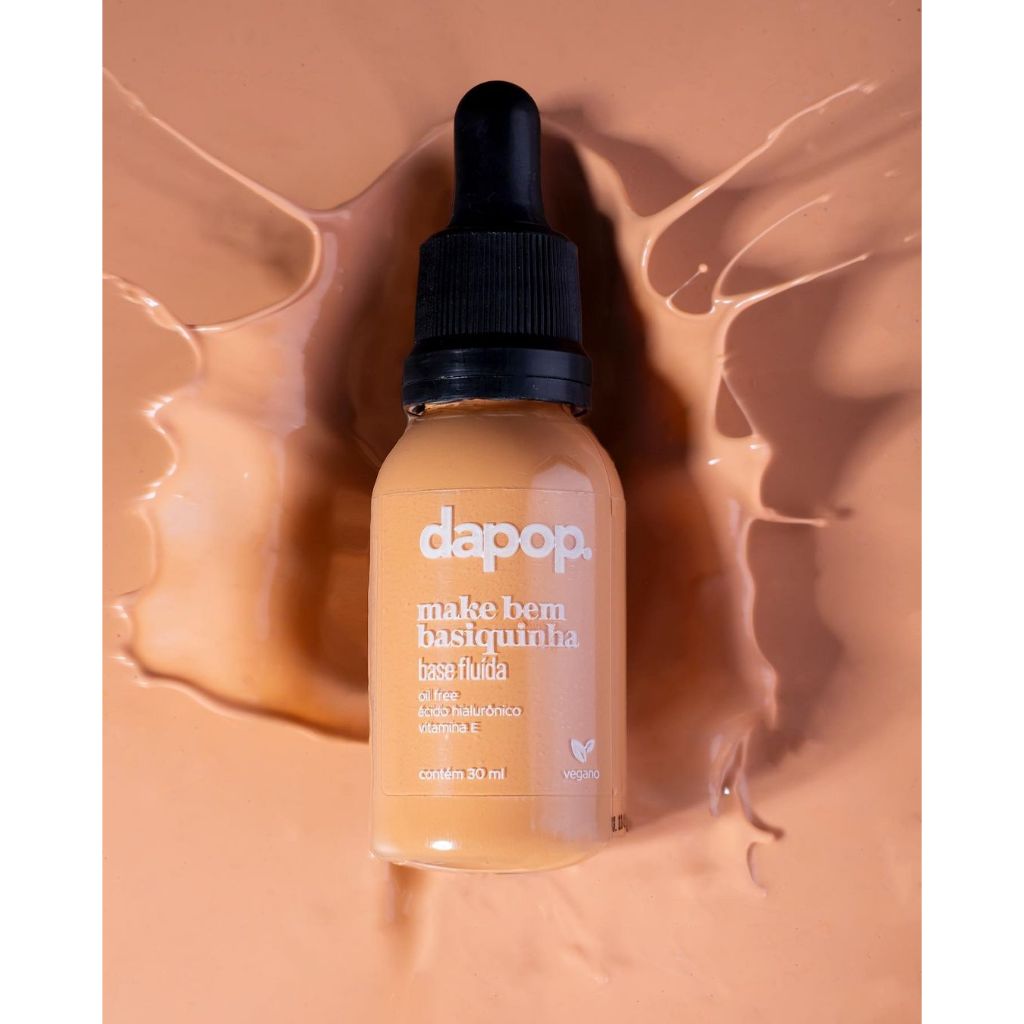 Base Fluida Make Bem Basquinha Dapop Cores