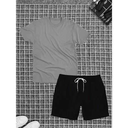 Kit Camiseta e Short Tectel Mauricinho Camisa e Be