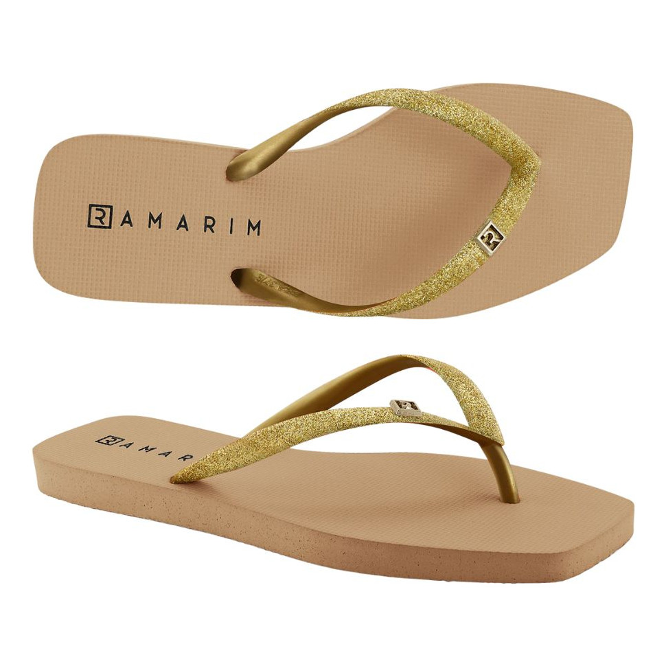 Chinelo De Dedo Glitter Ramarim Lançamento Original