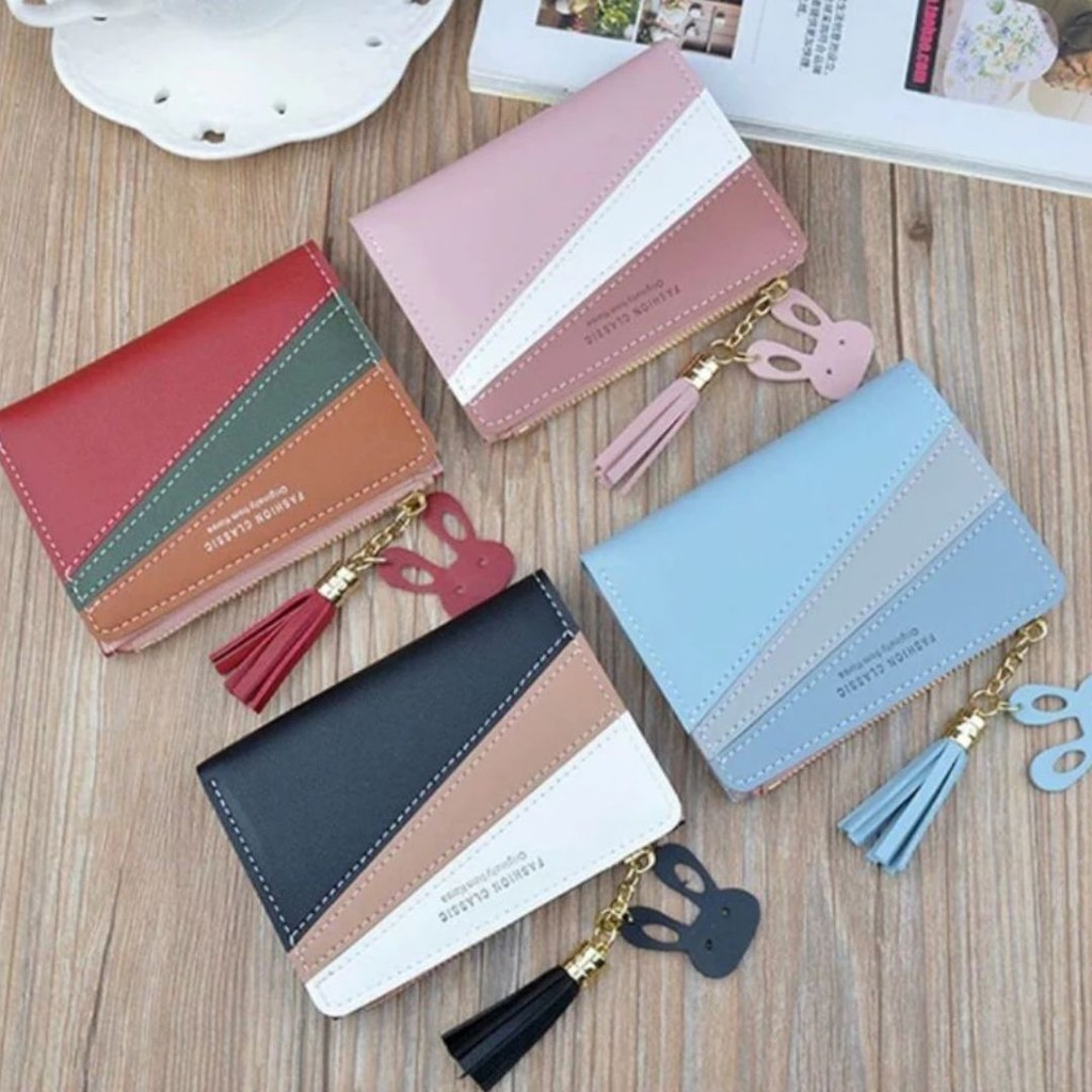 Carteira 4 em 1 Feminina Corino Porta Cartões, Notas, Identidades, Moedas