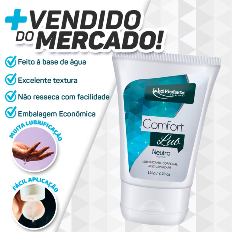 LUBRIFICANTE ÍNTIMO COMFORT LUB PARA SEXO VAGINAL