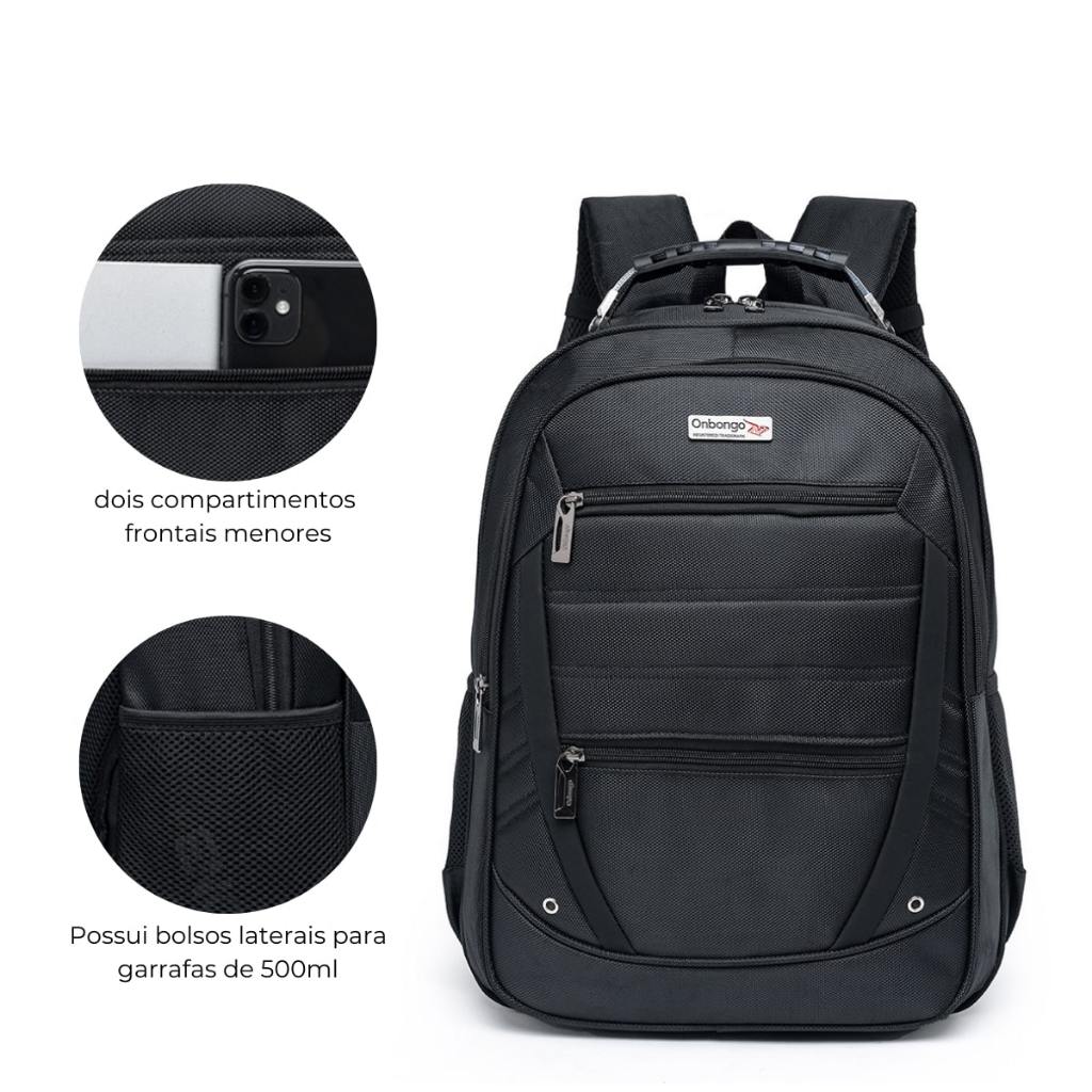 Mochila Masculina Executiva Onbongo Notebook Faculdade Trabalho