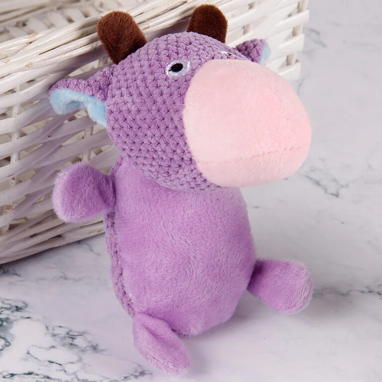 Brinquedo de Pelúcia Animal com Apito  Modelos Gi
