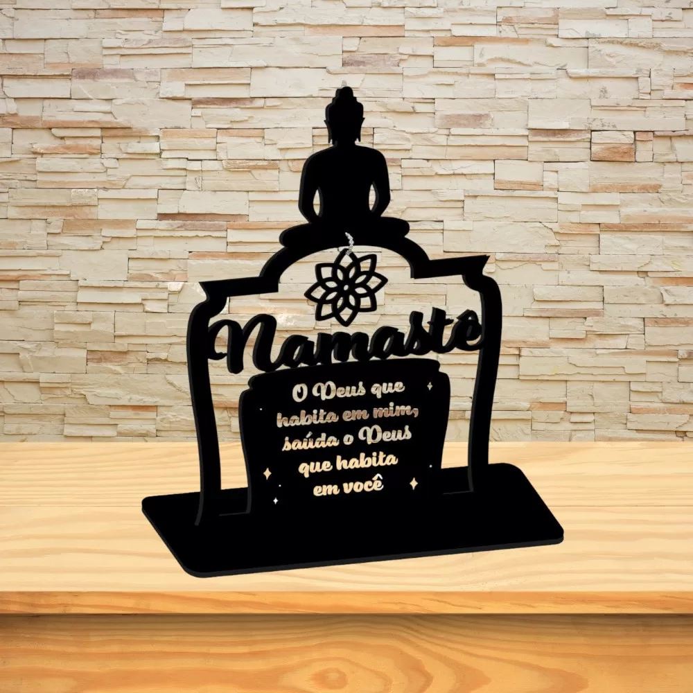 Decoração de mesa – Namaste – 17,5x24x5cm