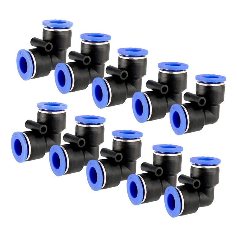 Cotovelo Uniao Para Mangueira 8mm Kit Com 10  Unid