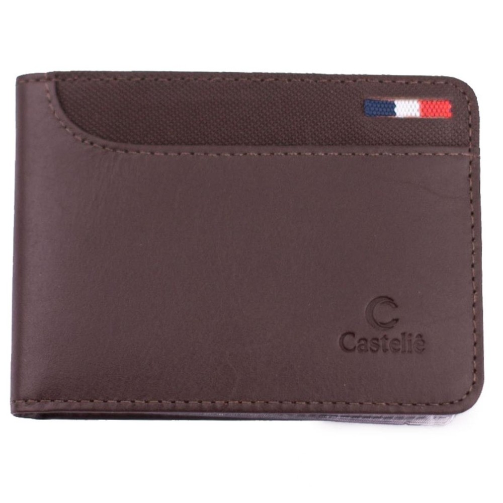 Carteira Casteliê 5888 Couro Masculina – Preto