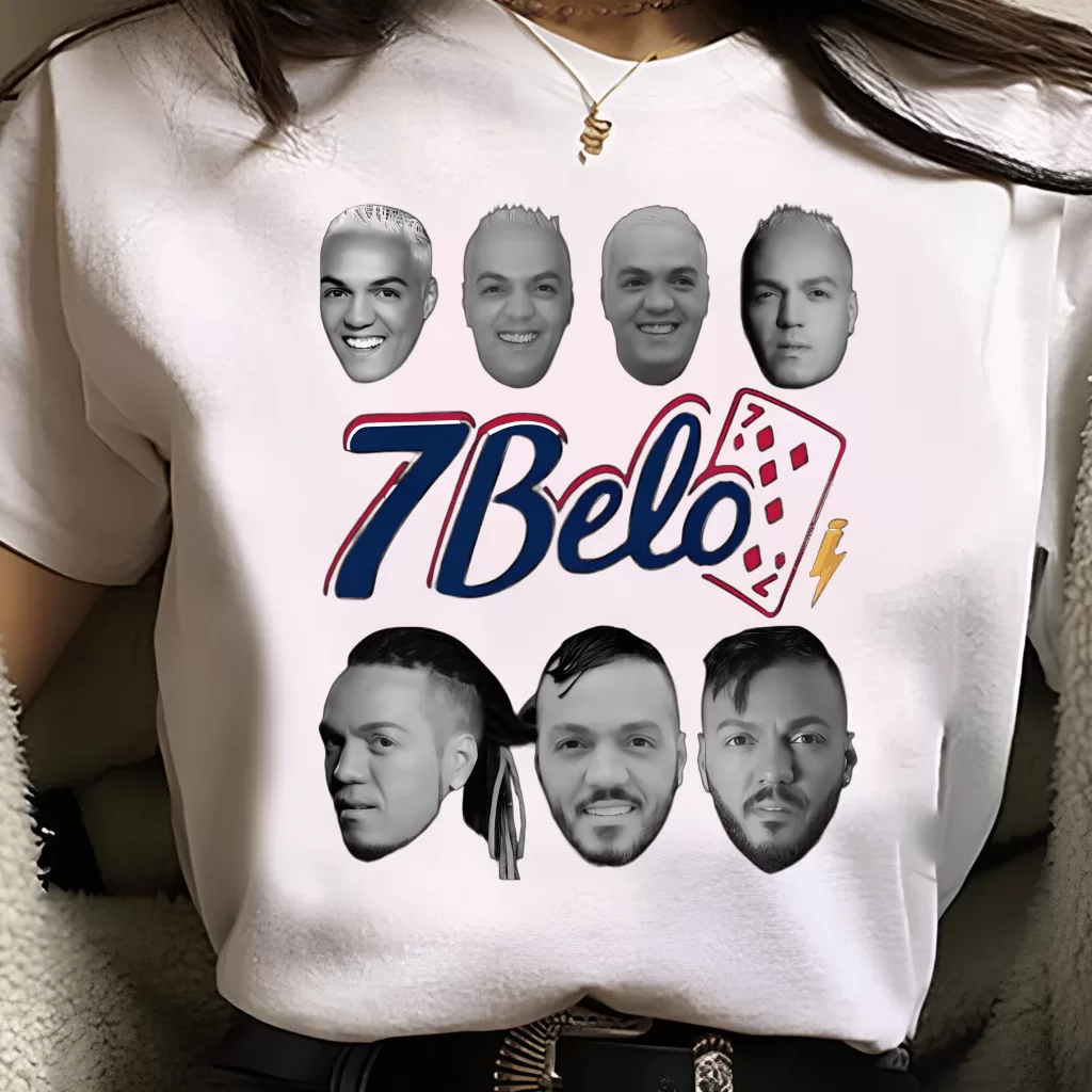 Camiseta feminina – 7 belo meme – divertida