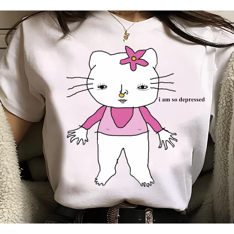 Camiseta Hello Kitty | (i am so depressed) –