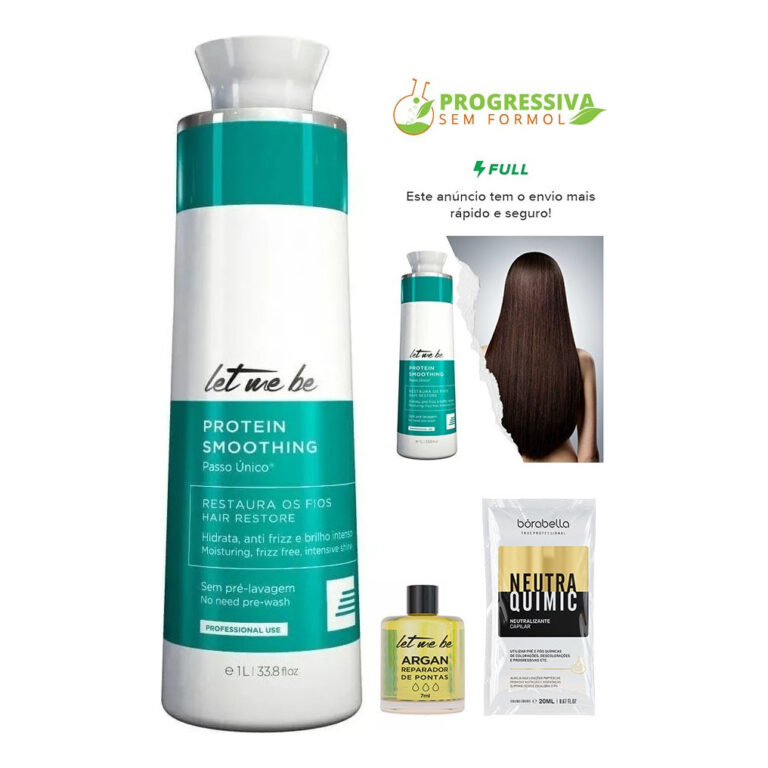 Let Me Be Escova Progressiva Protein Smoothing 100