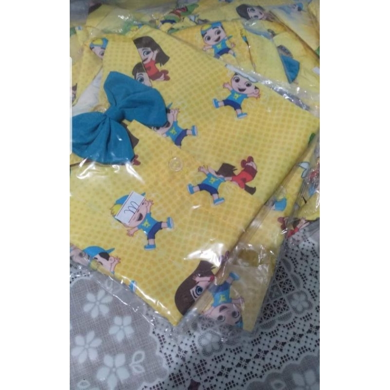 camisa social Lucas neto tam 1.2 anos e 2.3 anos