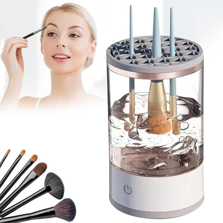 Limpador Automático De Maquiagem Escova Elétrica
