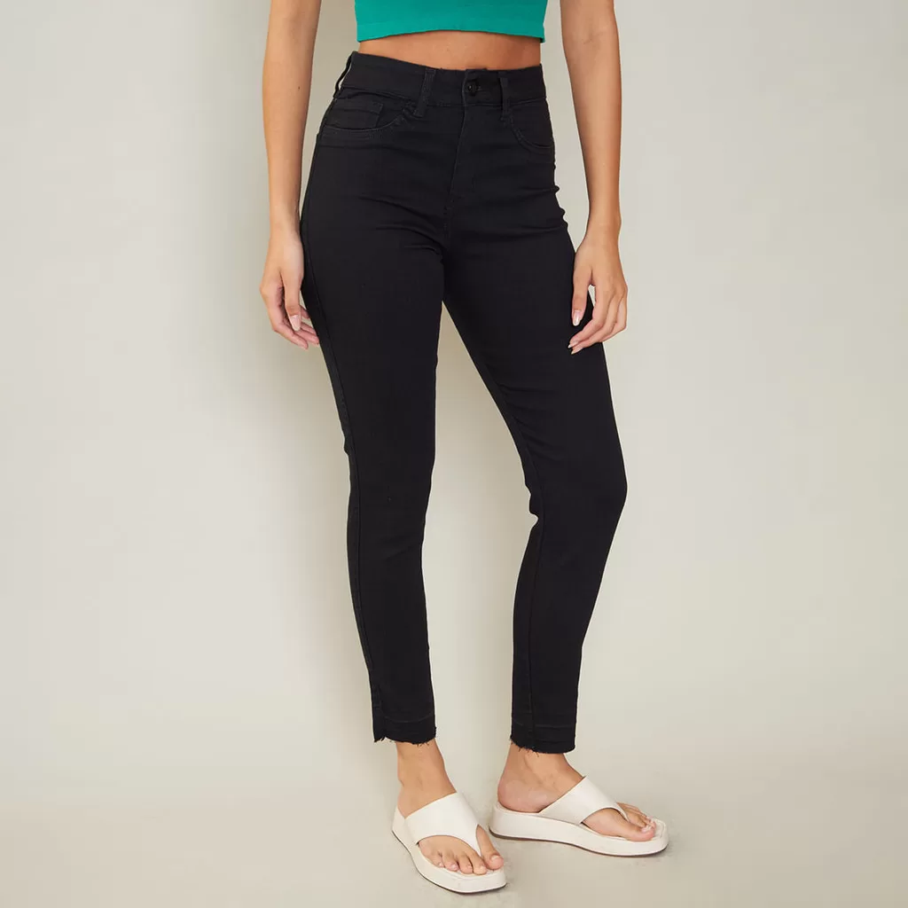 Biotipo Calça Jeans Feminina Skinny Preta