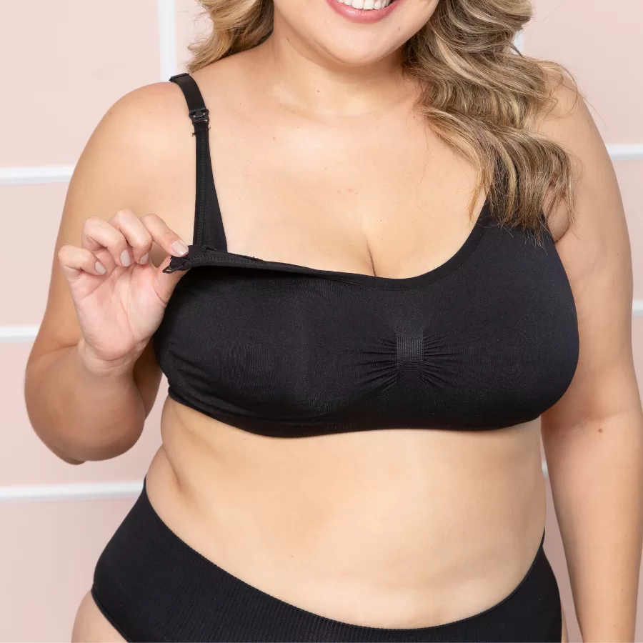 CONJUNTO MATERNA SUTIA AMAMENTACAO  E CALCINHA POS PARTO