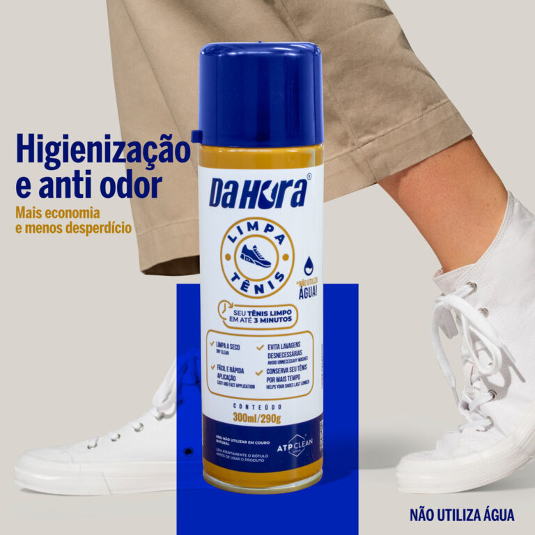 Limpa Tênis Espuma De Limpeza Premium Branco e Co