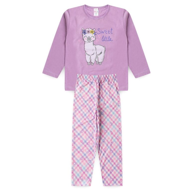Pijama Infantil Feminino Inverno Sweet Little