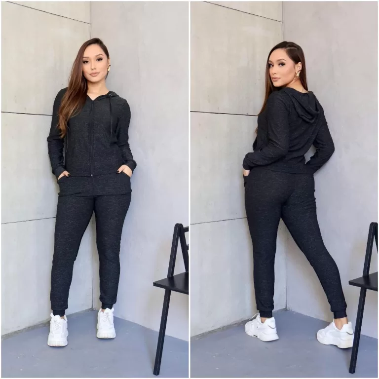 Conjunto Lanzinha com Capuz e Bolsos Laterais R