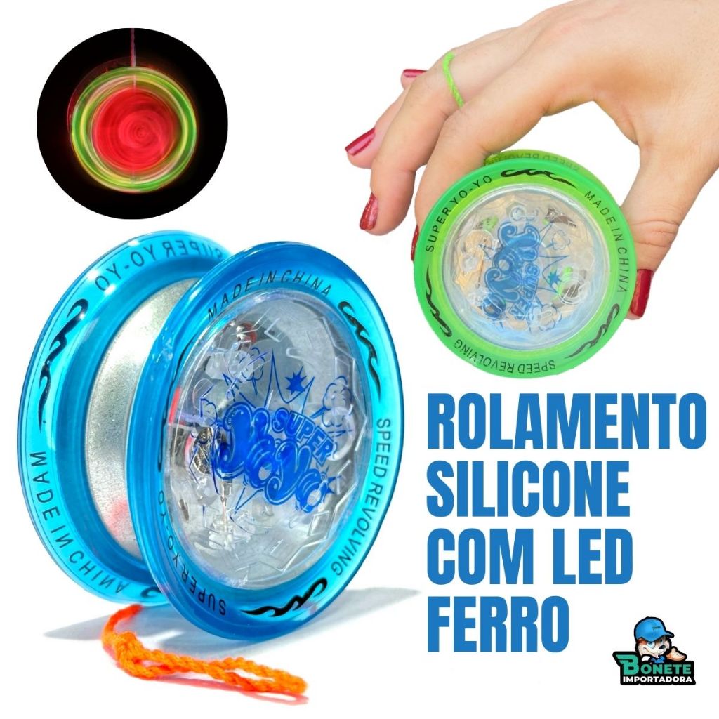 Yoyo (ioio) Metal com rolamento profissional